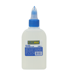 Clei de cancelarie cu aplicator, 100 ml, cu capac dozator Buromax